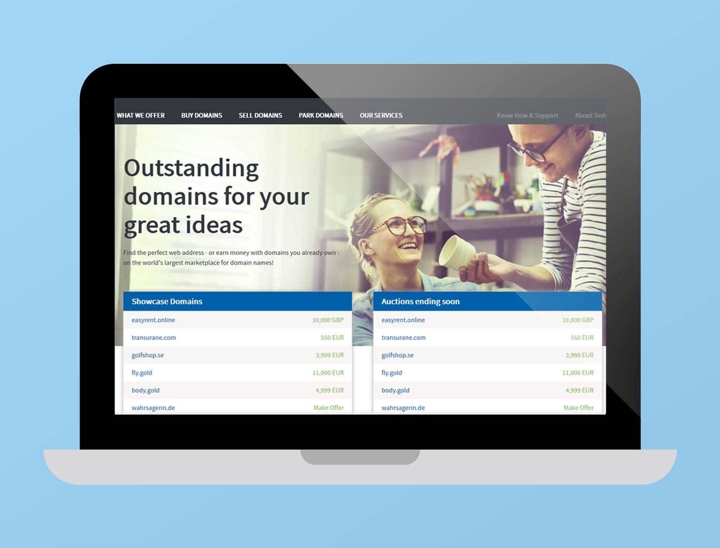 Homepage Showcase Appearance